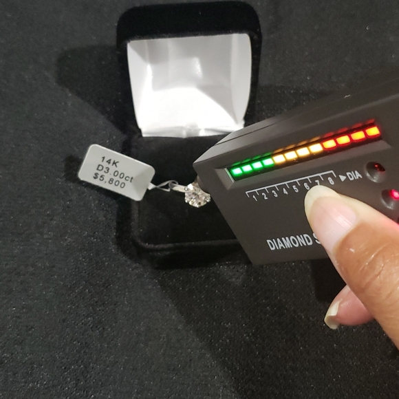 🆕️ Certified 3ct. t.w. Moissanite Diamond Solitaire - Picture 14 of 16